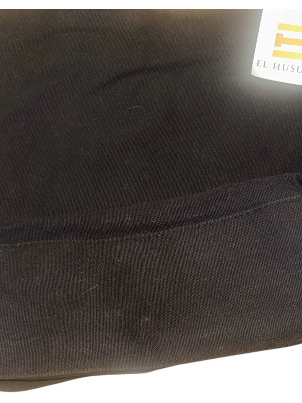 Yves Saint Laurent perfums Black Canvas Tote with Gold YSL Emblem - Picture 5 of 16